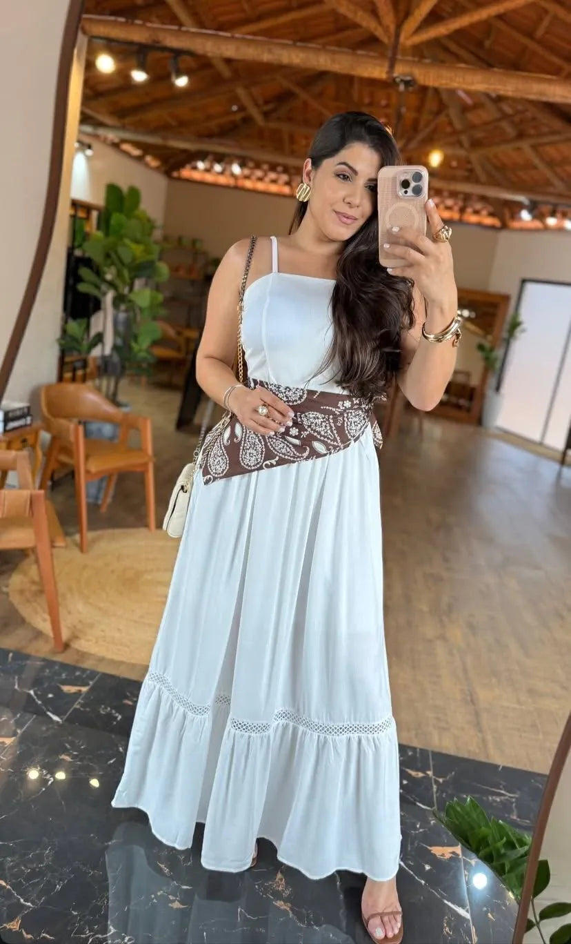 1321 | Vestido Molina - Branco