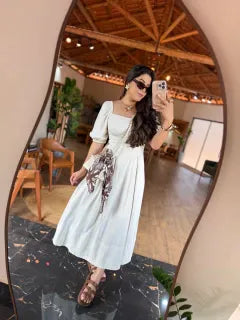 1317 | Vestido Ruthi - Linho